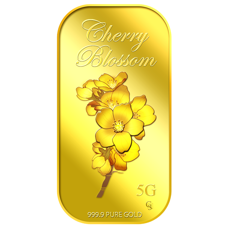 5g Cherry Blossom Gold Bar (Coming Soon)