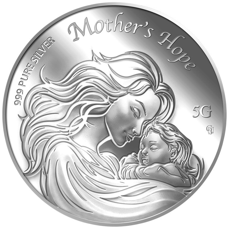 5g 2026 Mother's Hope Silver Medallion